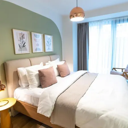 1-bdr Getaway With Poolgym Near Taksim Square Apartman *