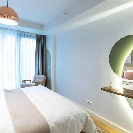 아파트 1-bdr Getaway With Poolgym Near Taksim Square *